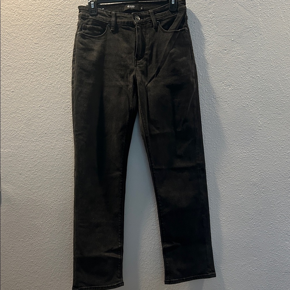 Hudson Jeans Women's Black Straight Leg Jeans